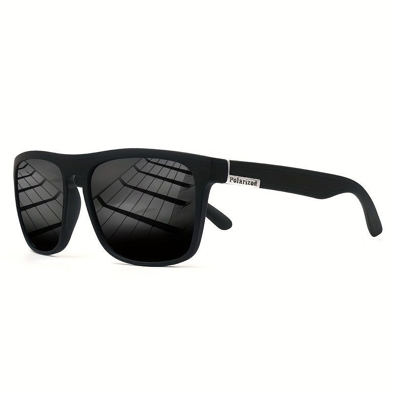 Stylish Sports Glasses With TAC Lenses, PC Frames, Retro Style