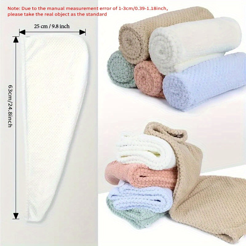 1/3 Pack SoftTouch Microfiber Hair Towel Wrap for Women