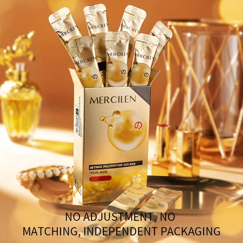 MERCILEN Retinol Polypeptide Golden Facial Mask