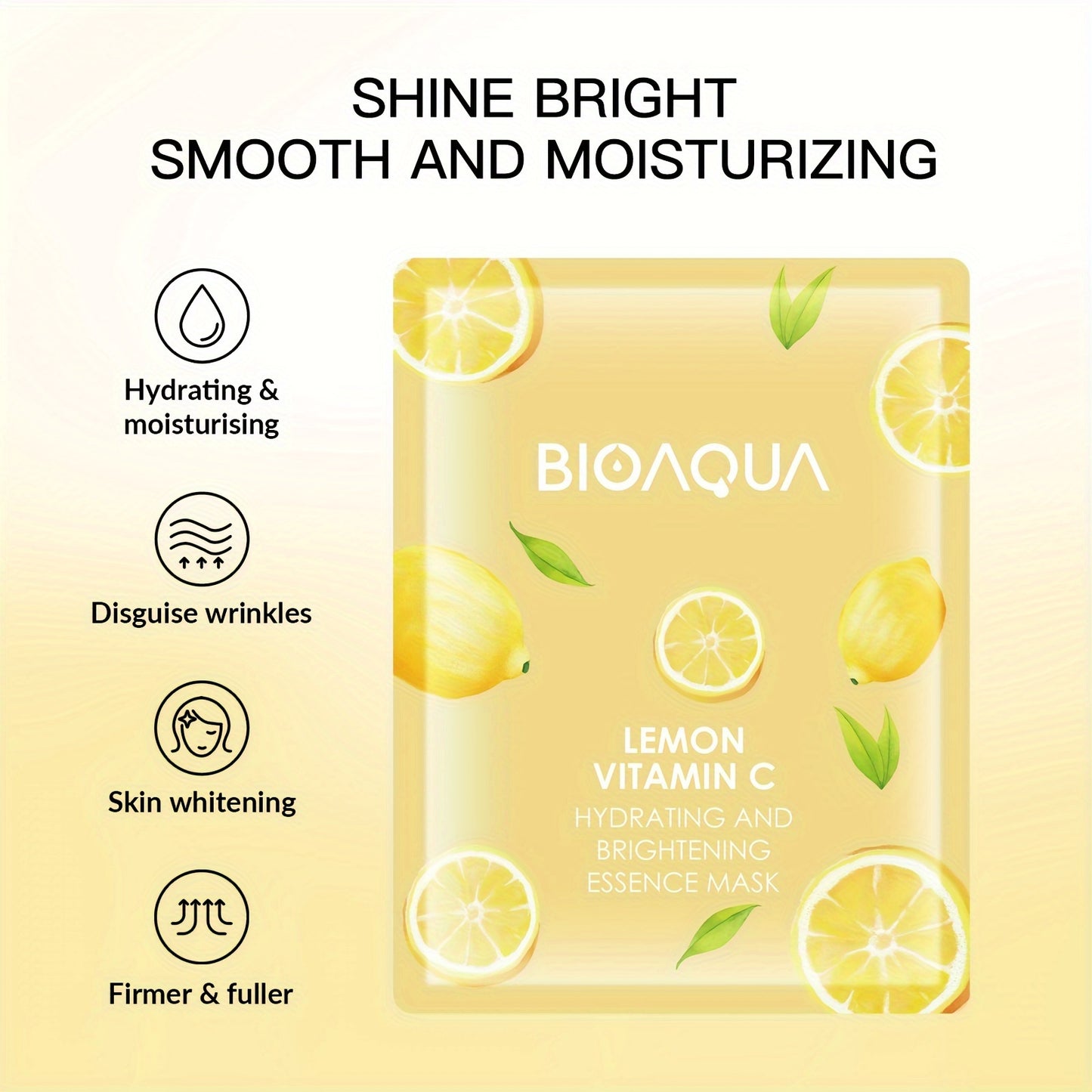Assorted Natural Fruit Extract Facial Masks Set