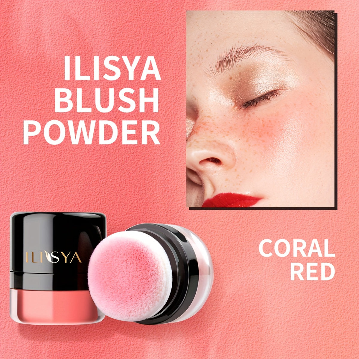 Soft Face Blusher Powder Cheek Rouge Nourishing Nude Makeup