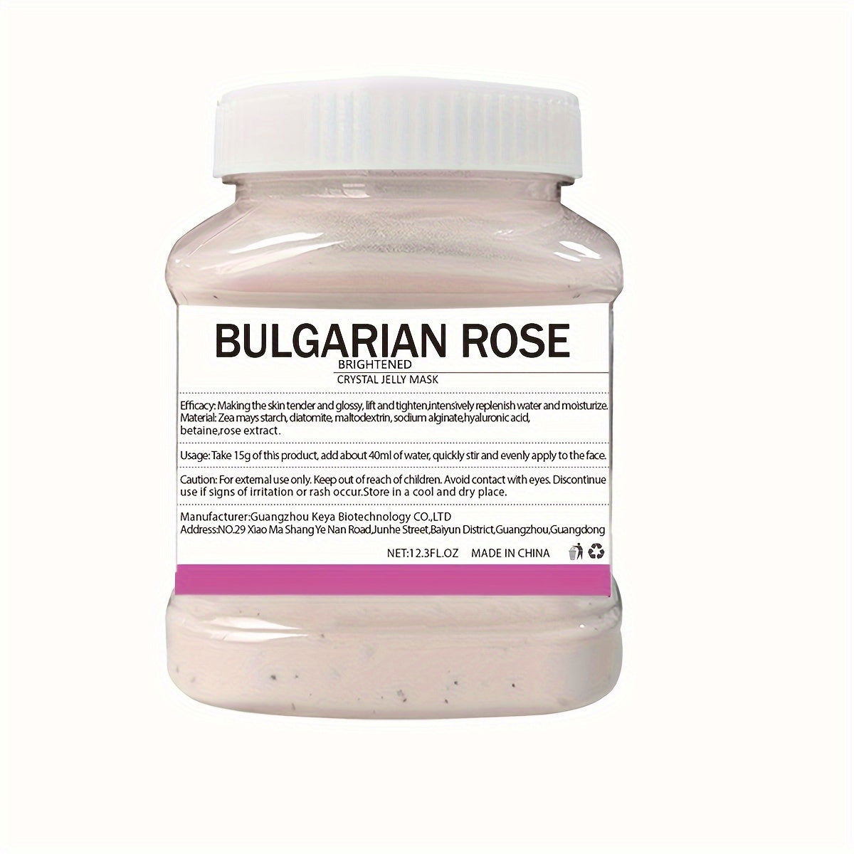 Bulgarian Rose Luxurious Gel Hydro Face Mask
