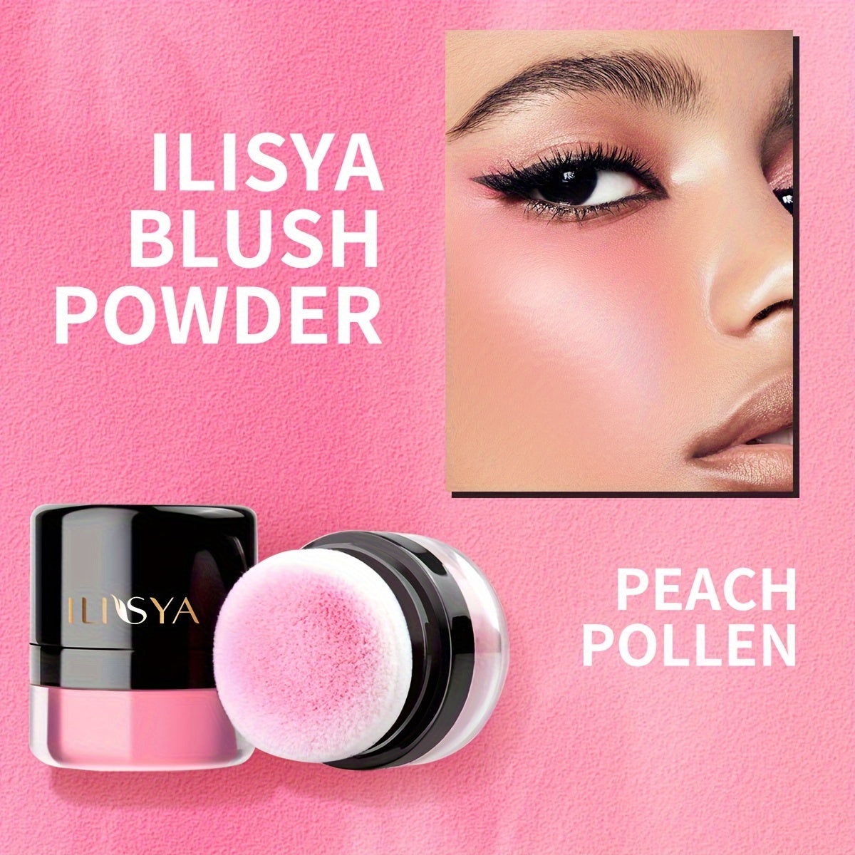 Soft Face Blusher Powder Cheek Rouge Nourishing Nude Makeup