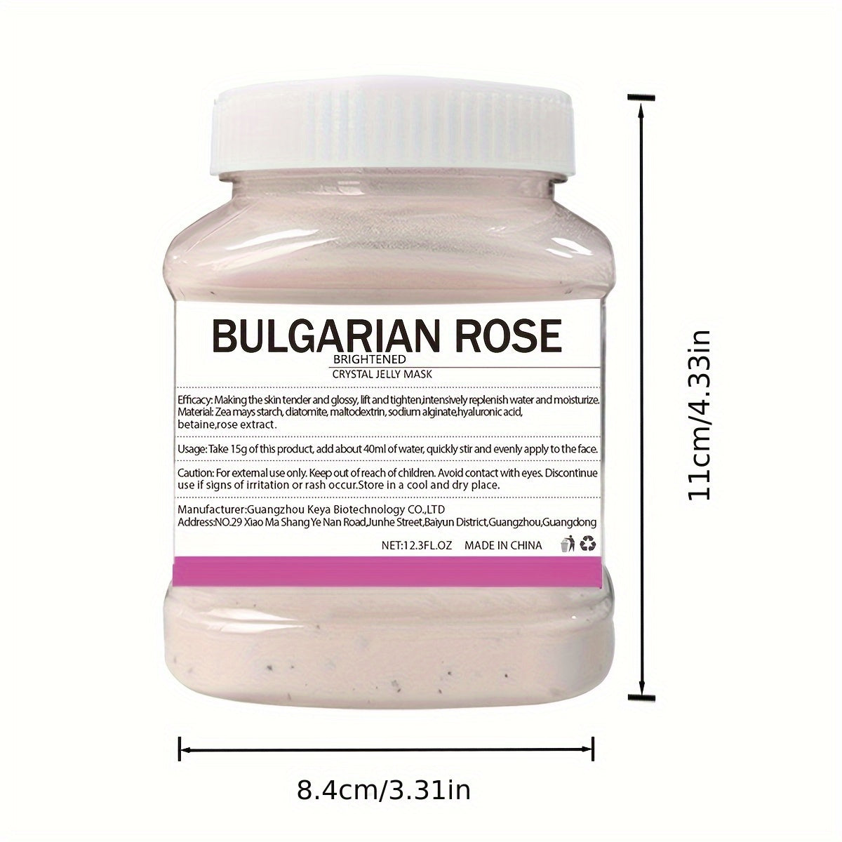 Bulgarian Rose Luxurious Gel Hydro Face Mask
