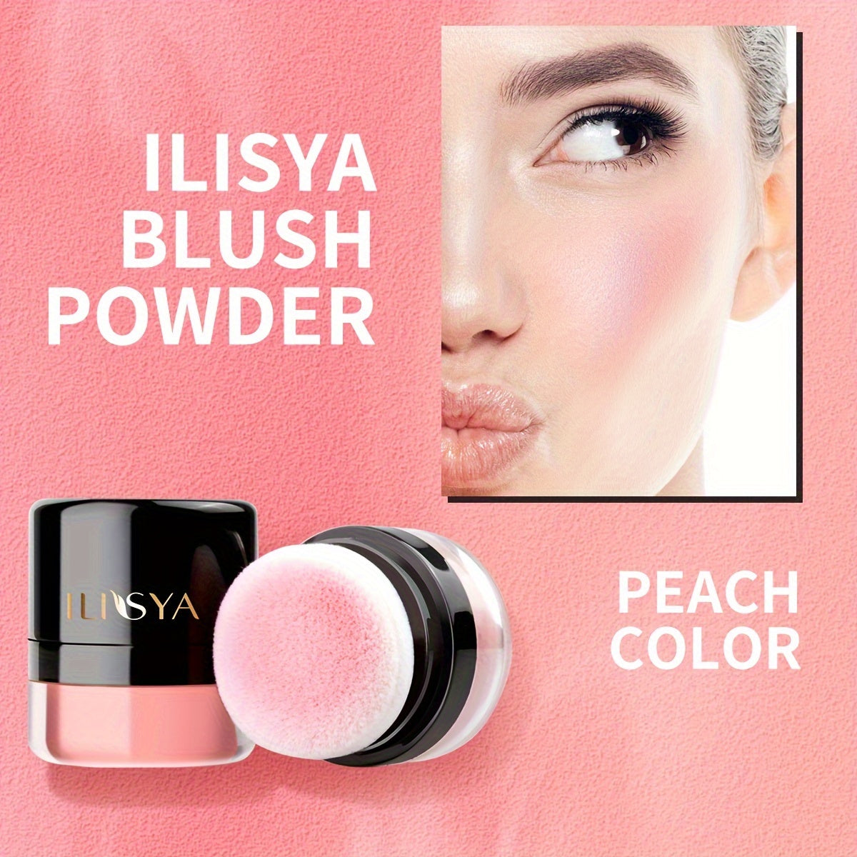 Soft Face Blusher Powder Cheek Rouge Nourishing Nude Makeup