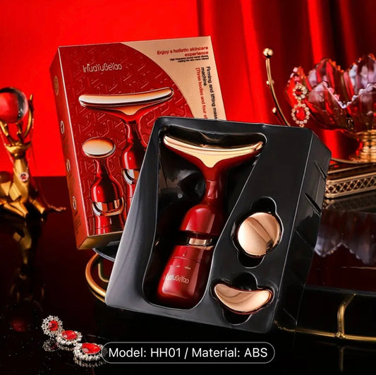 Three-in-one Multi-functional Facial Eye Massage Facial Neck Beauty Instrument