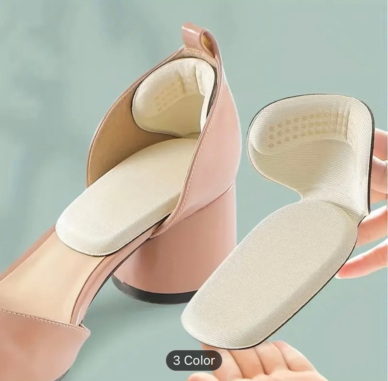 Heel Inserts For Women And Men Reusable Soft Sponge Heel Pads For Shoes