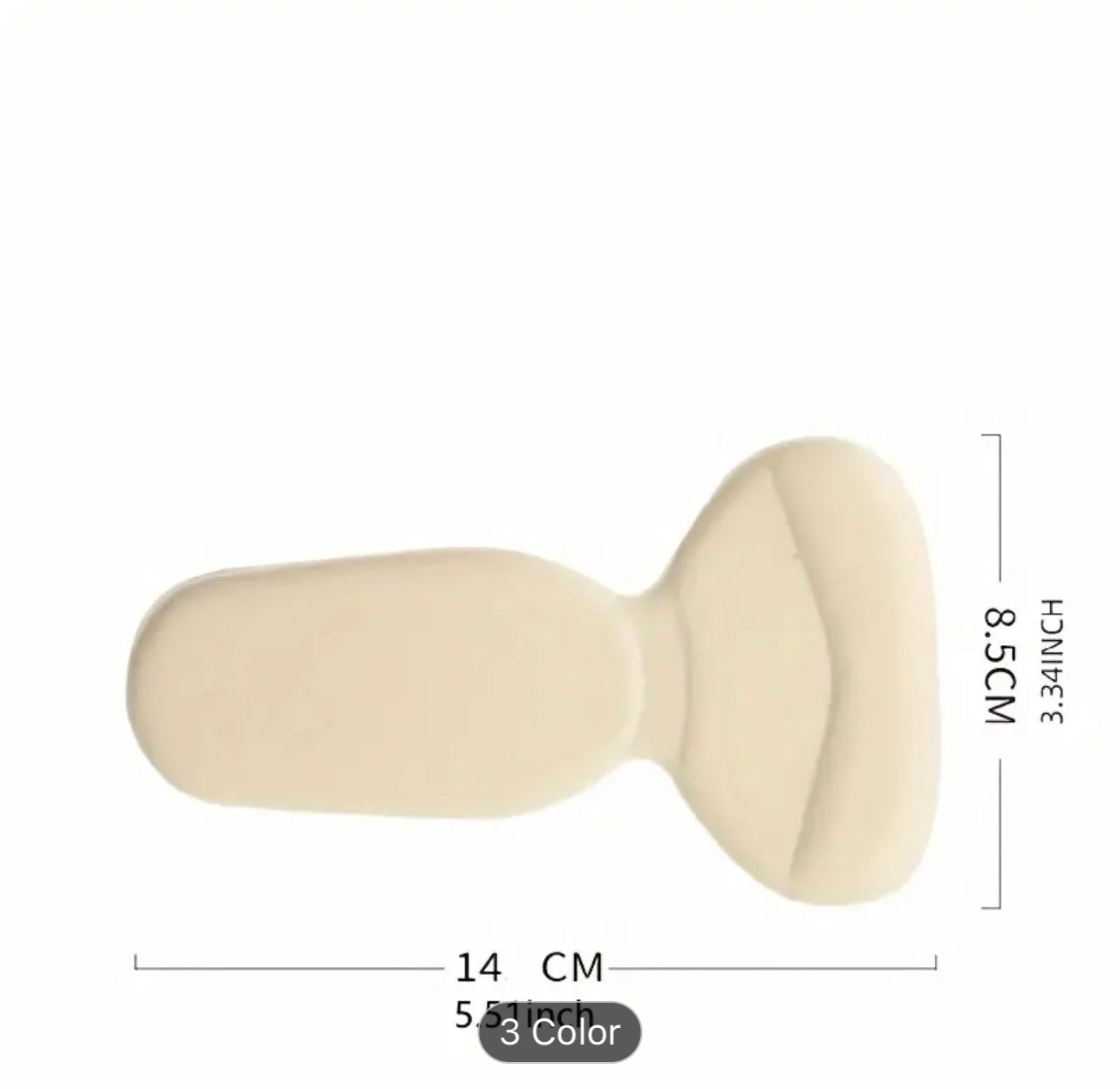 Heel Inserts For Women And Men Reusable Soft Sponge Heel Pads For Shoes