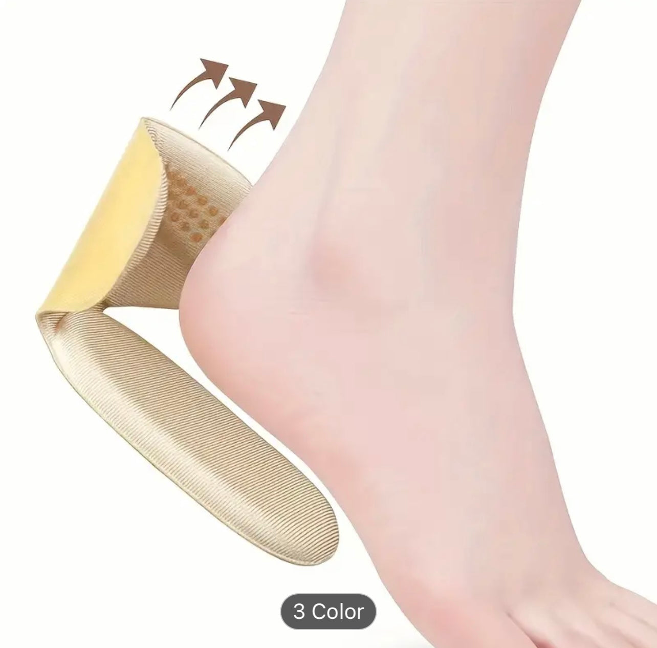 Heel Inserts For Women And Men Reusable Soft Sponge Heel Pads For Shoes